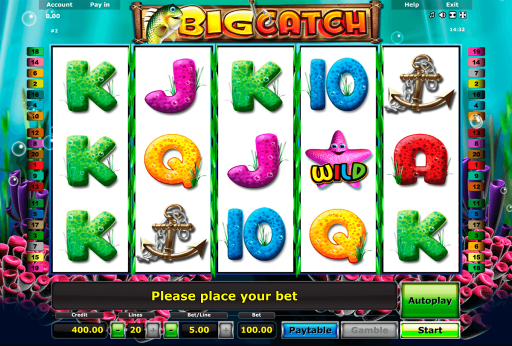 slot Big Catch Gratis online