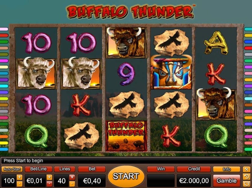 Slot Online Buffalo Thunder!