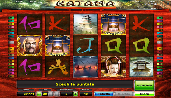 slot katana online