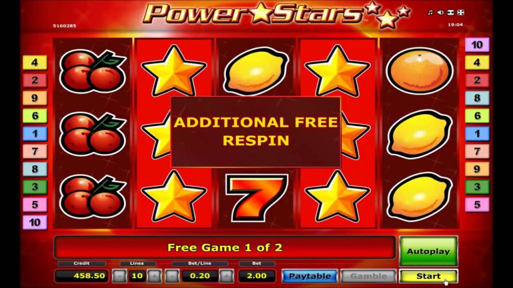 Slot Vlt Power Stars s Online