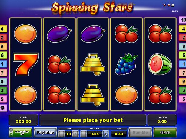 Vlt Spinning Stars gratis