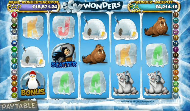 slot machine icy wonders