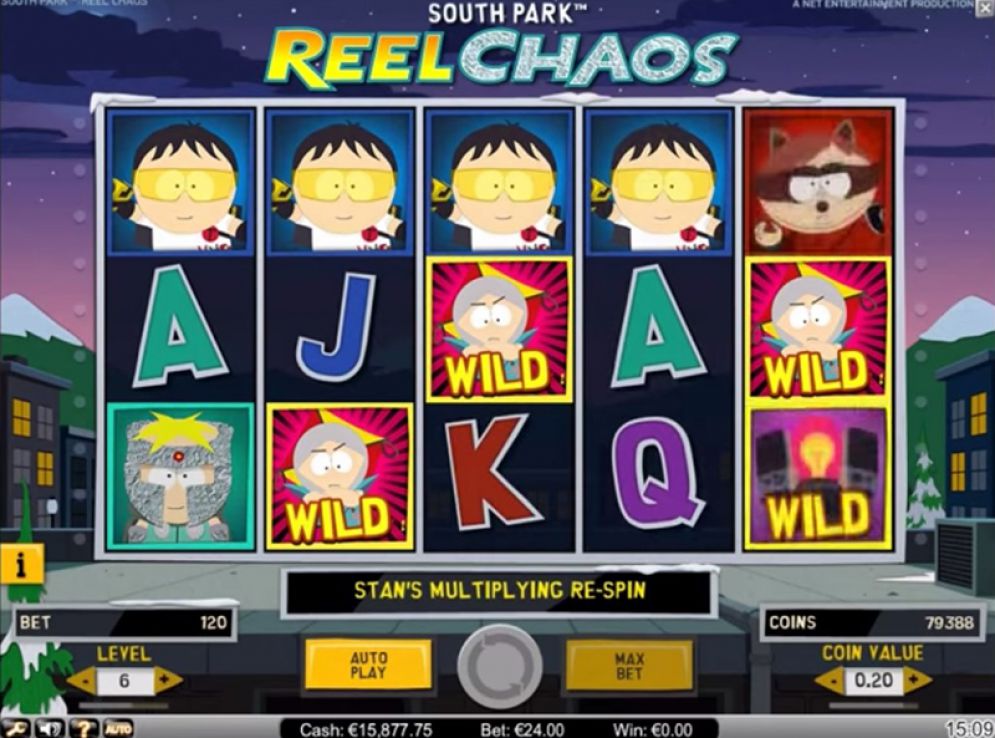 slot machine gratis south park reel chaos