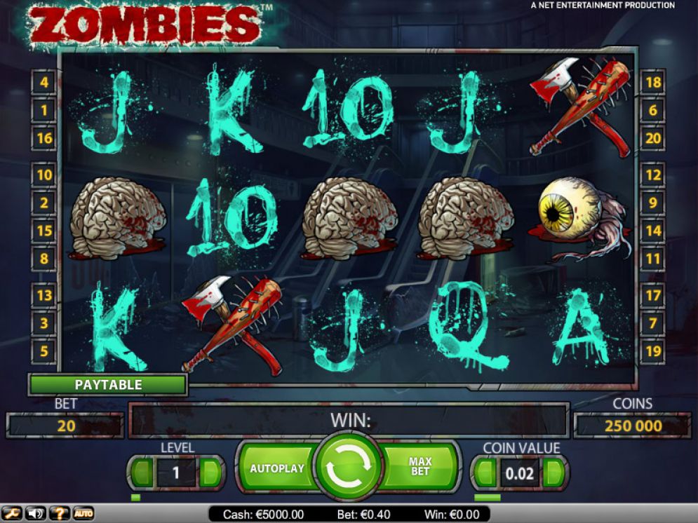 slot machine zombies