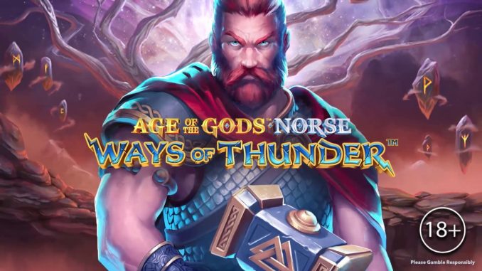 slot machine Age of the gods ways of thunder