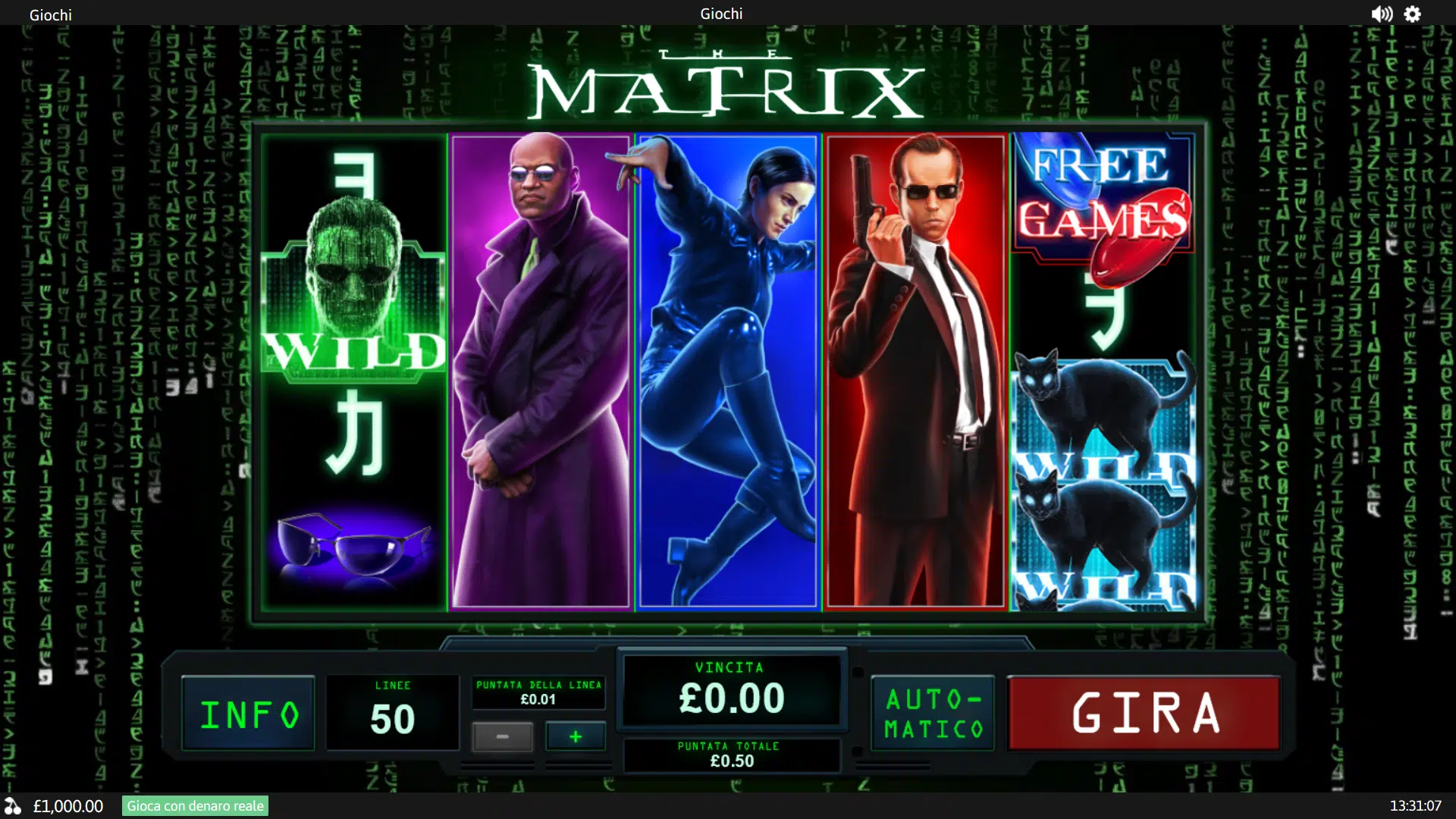 the matrix gratis